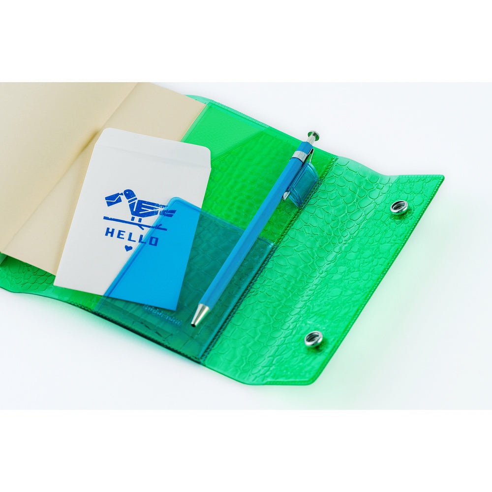 Hobonichi Techo 2027 beautiful people: Nothing to Hide (Green) A6 Cover - Blesket Canada