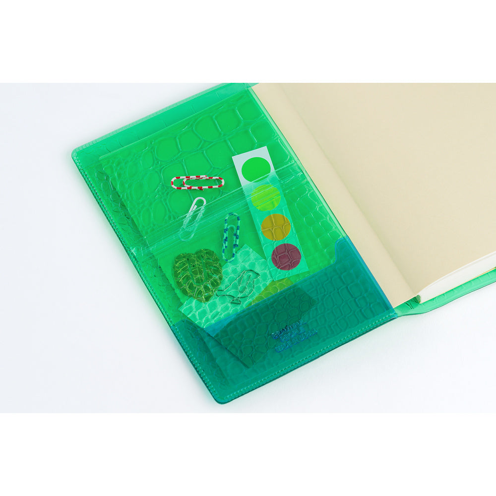 Hobonichi Techo 2027 beautiful people: Nothing to Hide (Green) A6 Cover - Blesket Canada