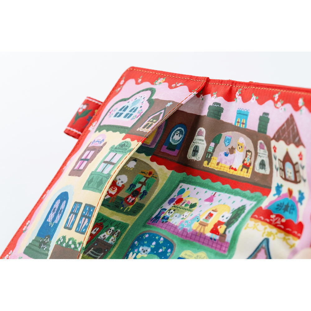Hobonichi Techo 2027 Yumi Kitagishi: White Cat House A6 Cover - Blesket Canada