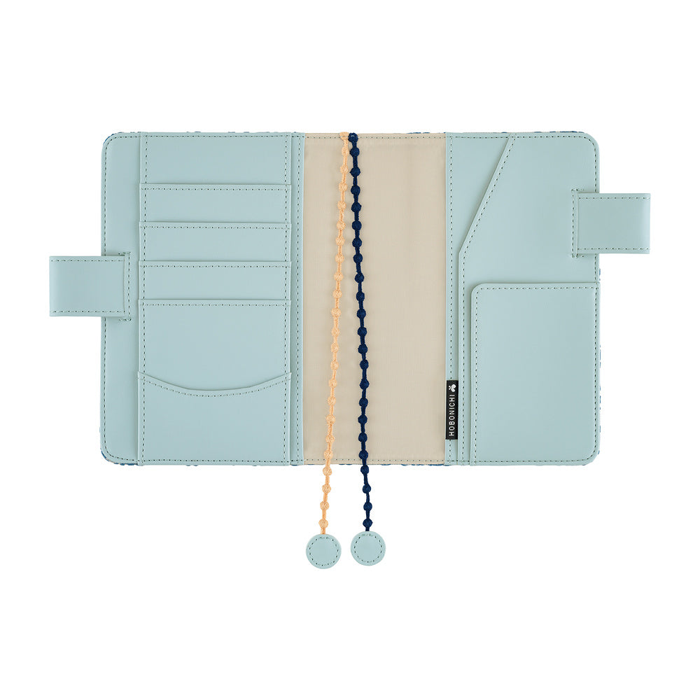 Hobonichi Techo 2027 Minä Perhonen: Felice (Blue) A6 Cover - Blesket Canada