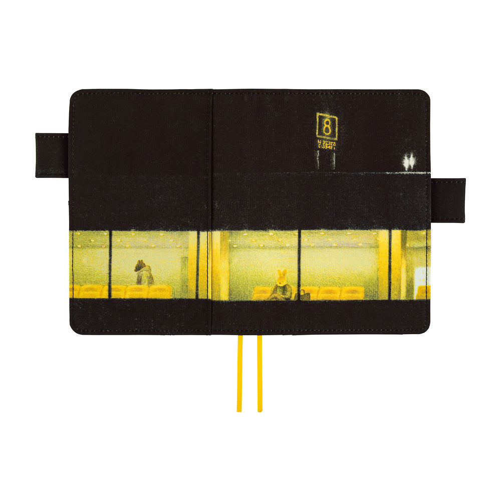 Hobonichi Techo 2027 Akiko Miyakoshi: An Airport at Night A6 Cover - Blesket Canada