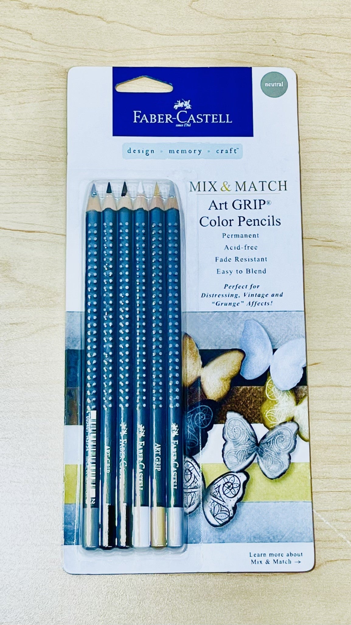 Faber-Castell Mix & Match Art Grip Color Pencils - Neutral - Blesket Canada