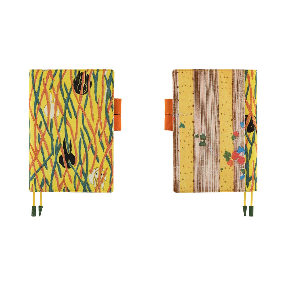 Hobonichi Techo 2027 Unsodo: Bijutsukai (Wild Rabbits) A5 Cover - Blesket Canada