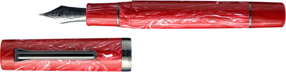 Sailor Luminous Shadow Fountain Pen - Dusk Red w/ 21kt Gold Nib - Blesket Canada