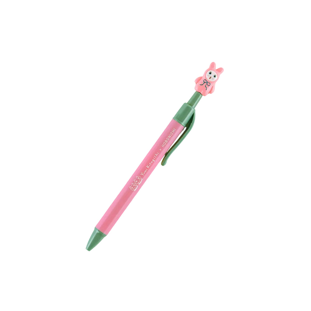 Hobonichi Yumi Kitagishi Ballpoint Pen – White Cat Bunny - Blesket Canada