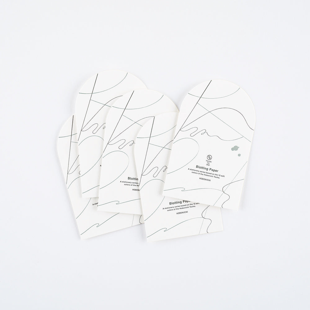 Hobonichi TSUKI no IRO Blotting Paper – 5 Sheets - Blesket Canada