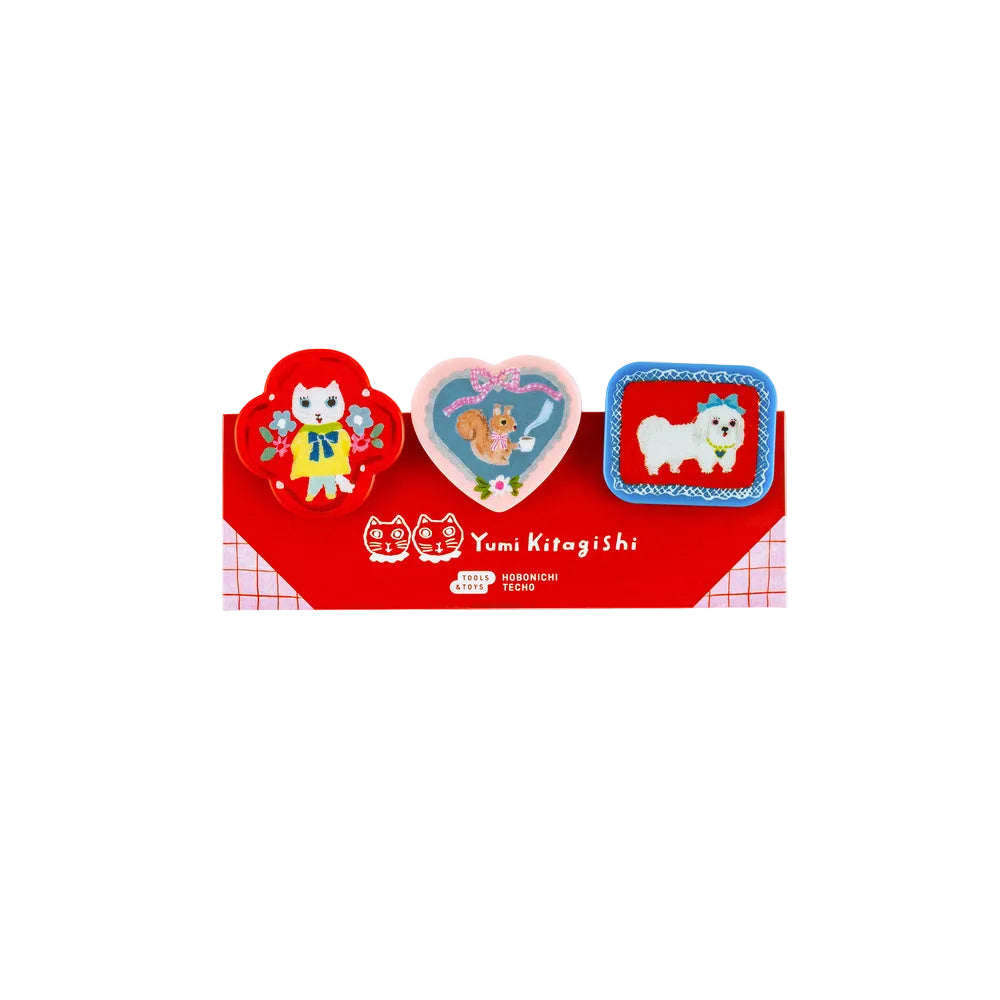 Hobonichi Yumi Kitagishi Clips – Set of 3 - Blesket Canada