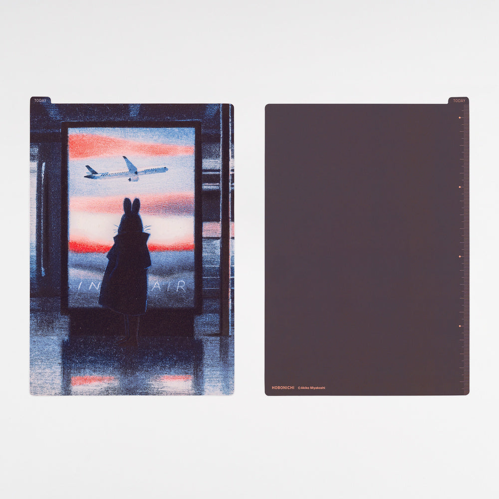 Hobonichi Akiko Miyakoshi Pencil Board for A5 Size – In the Air - Blesket Canada