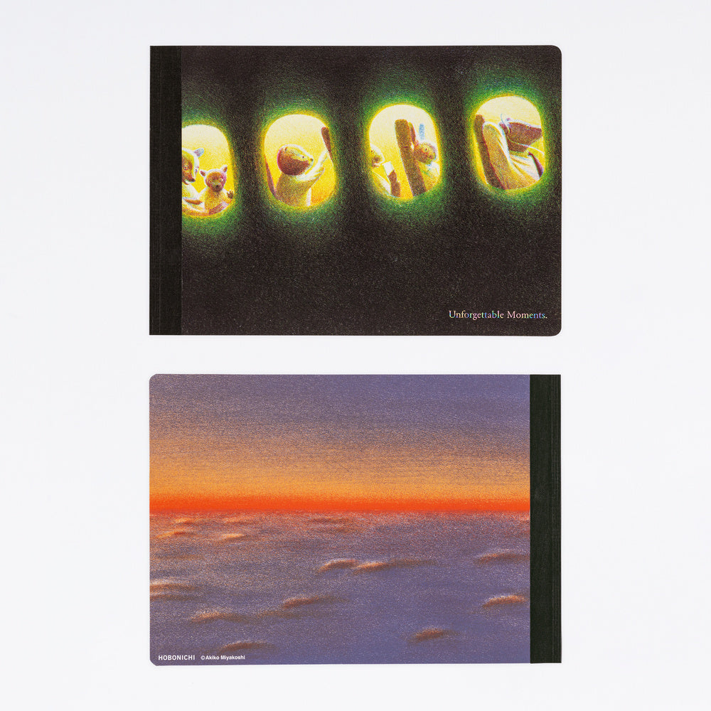 Hobonichi Akiko Miyakoshi Landscape Notebook B6 – I Dream of a Journey - Blesket Canada