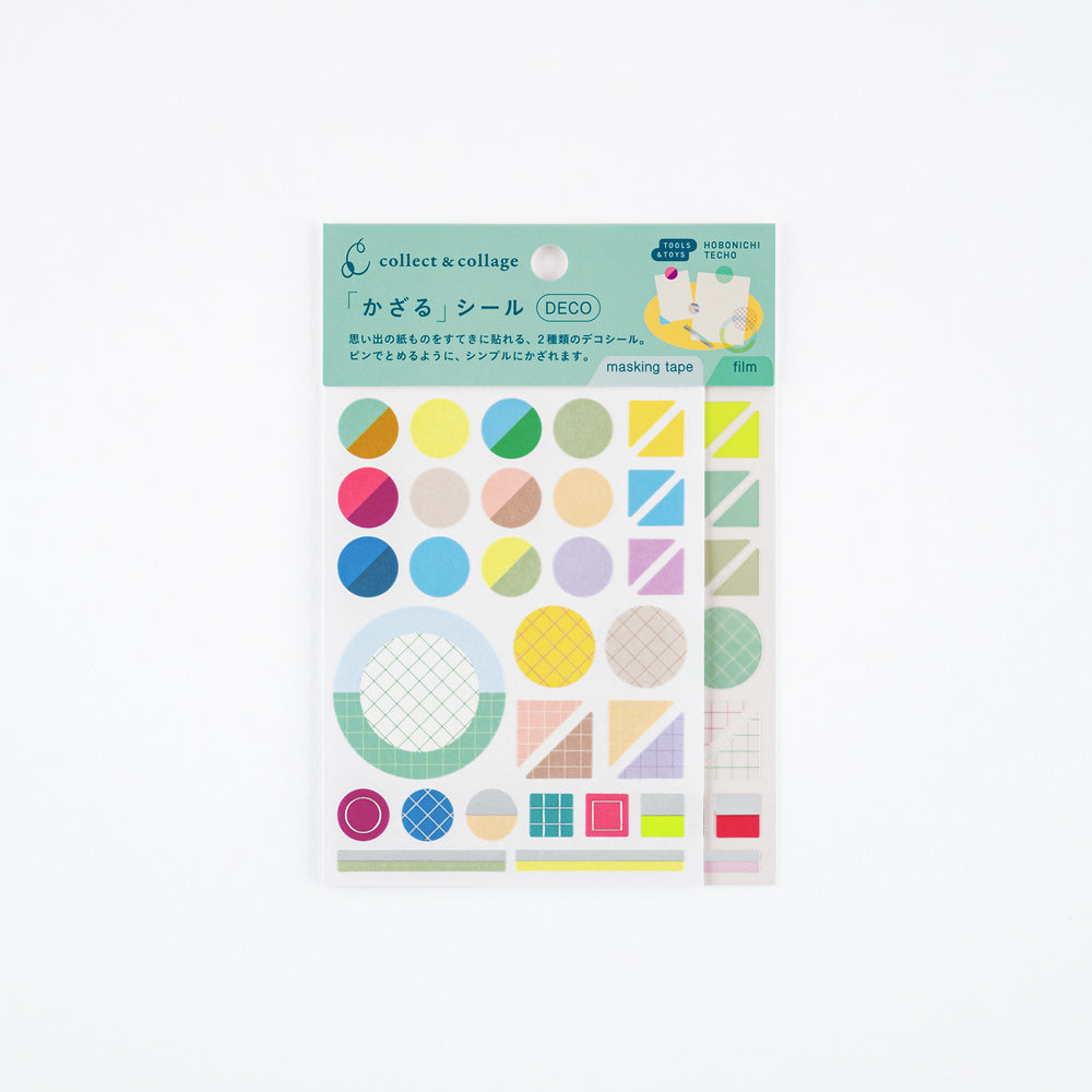 Hobonichi Collect & Collage: Collage Stickers – Deco - Blesket Canada