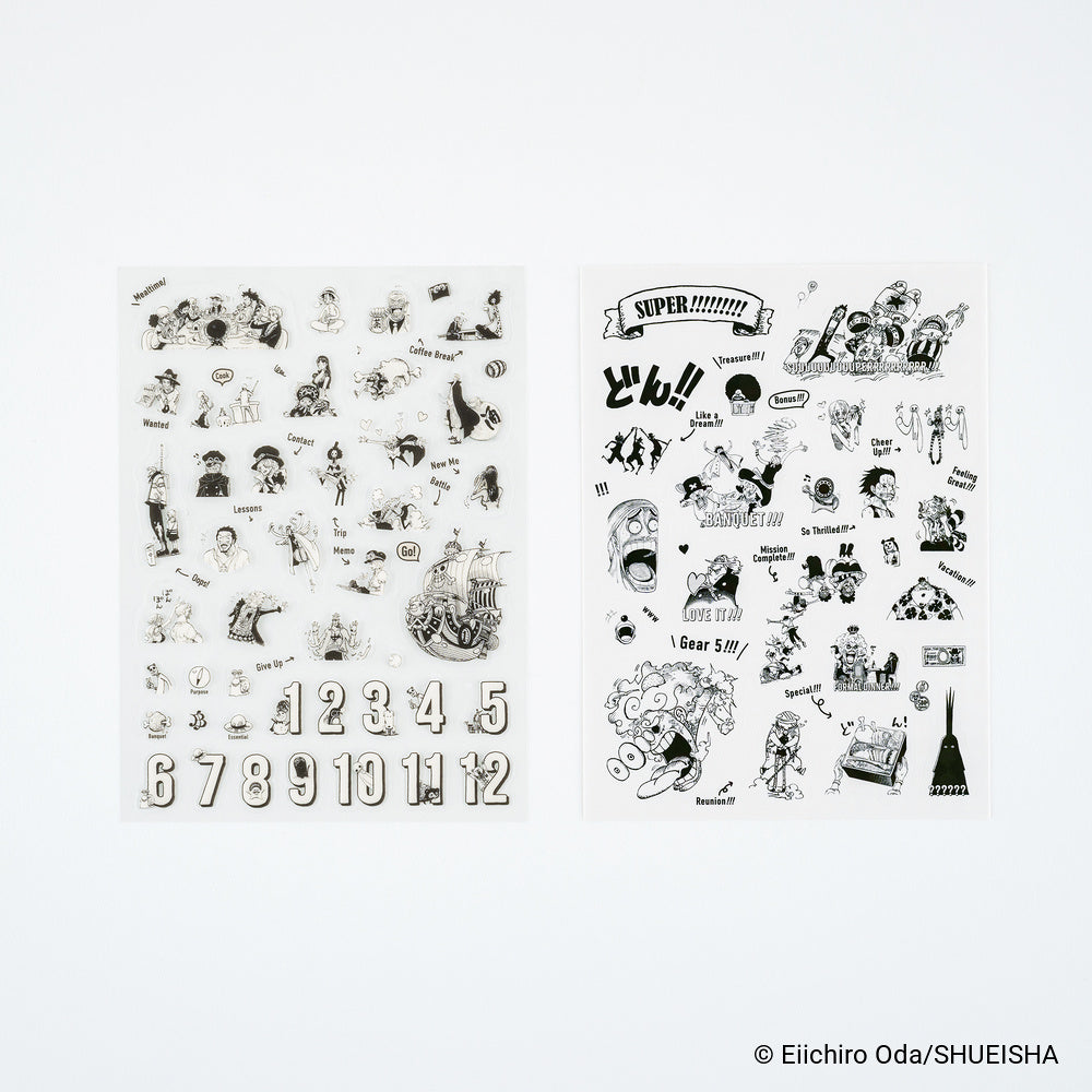 Hobonichi ONE PIECE Magazine – One Piece Sticker Set DAILY / SUPER - Blesket Canada