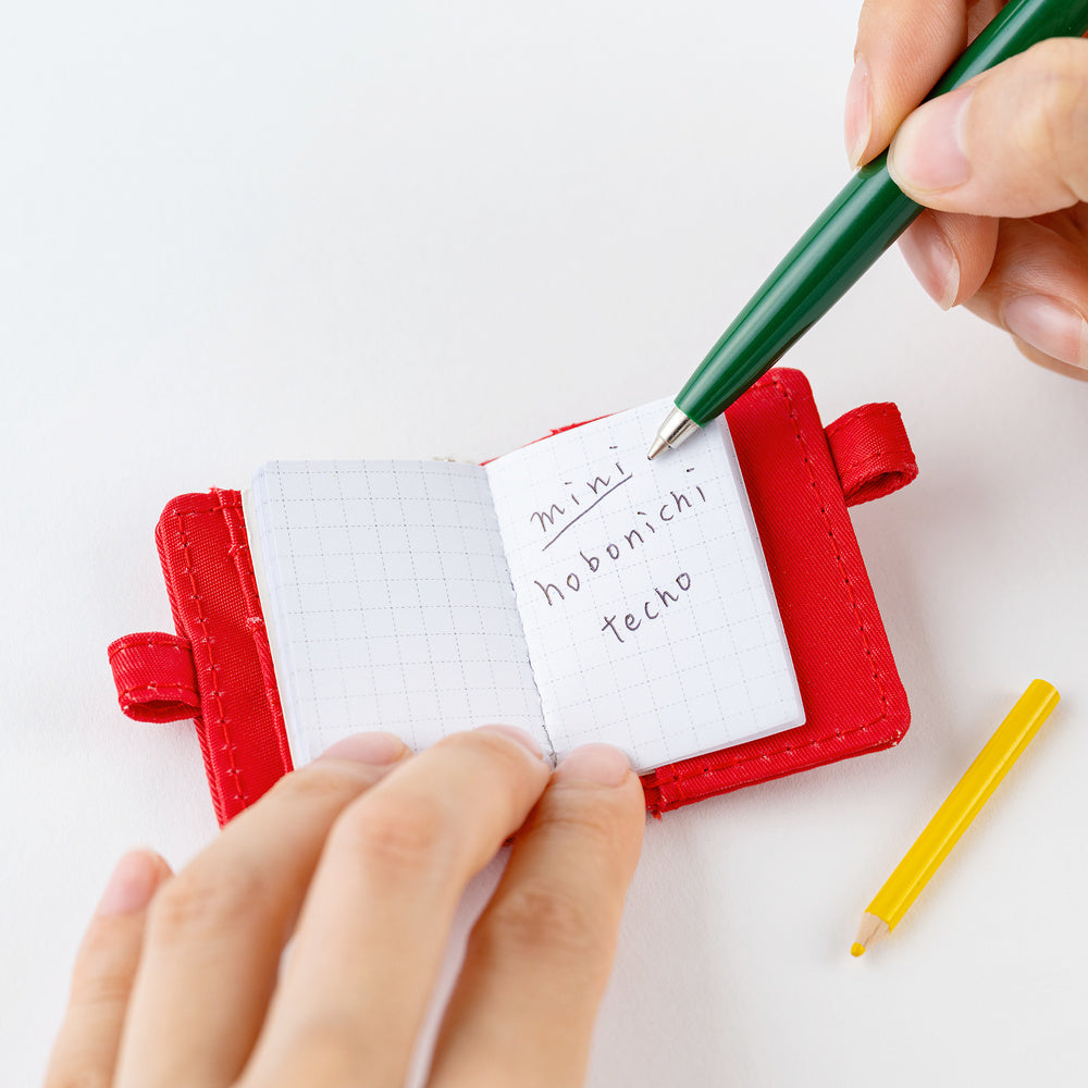 Hobonichi Techo Mini Keychain (Red) – Mini Notebook & Bag Charm - Blesket Canada
