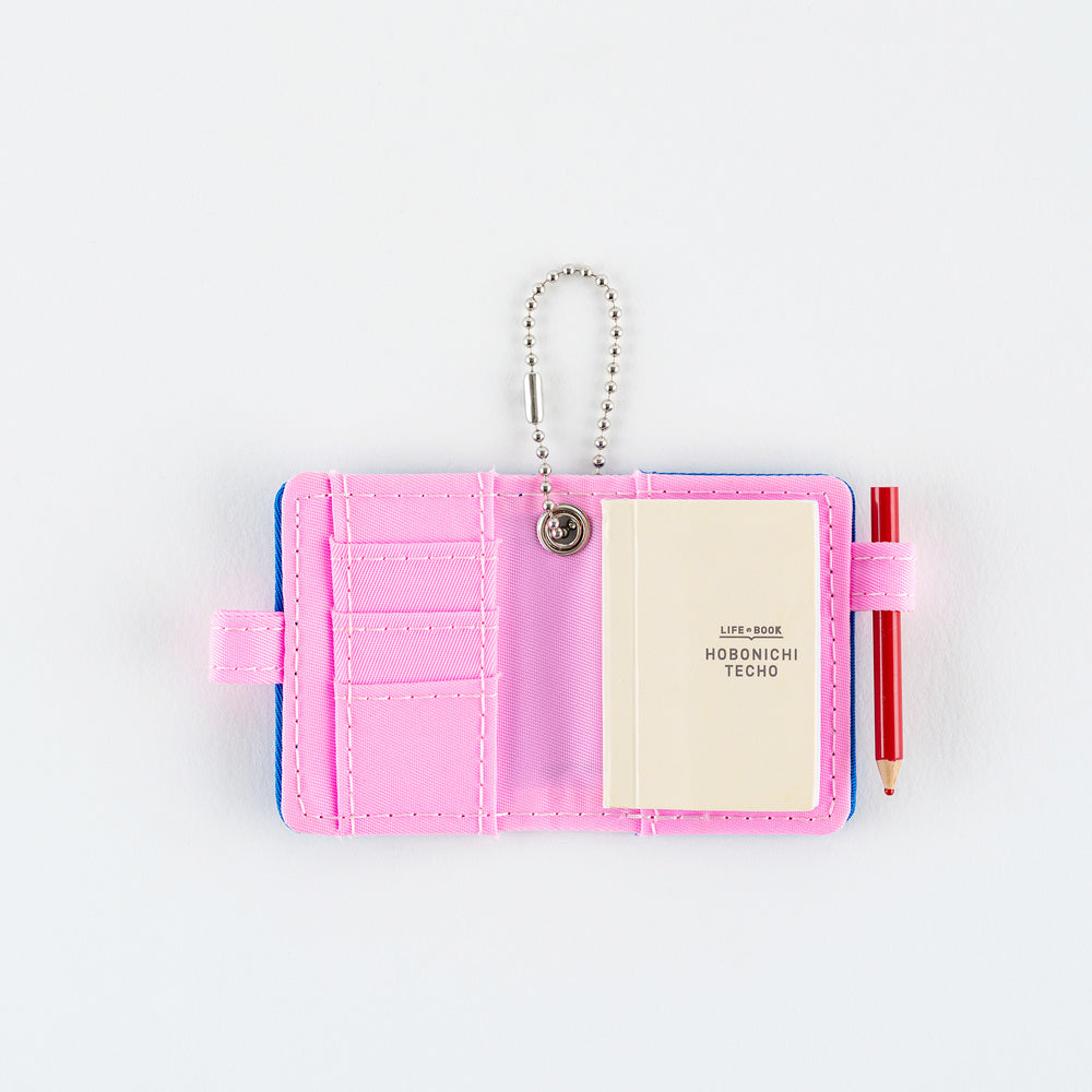 Hobonichi Techo Mini Keychain (Blue x Pink) – Mini Notebook & Bag Charm - Blesket Canada