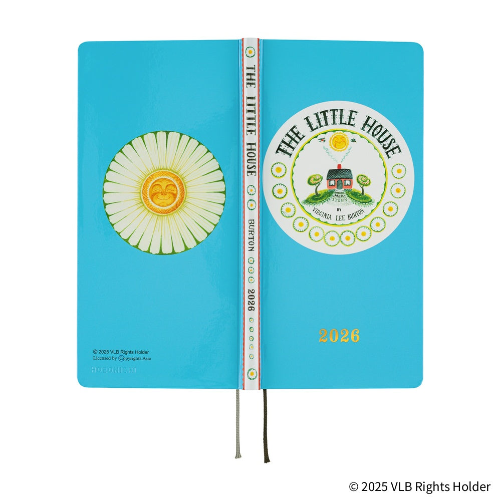 Hobonichi 2026 Virginia Lee Burton The Little House Journal - English Tall & Slim January Start - Blesket Canada