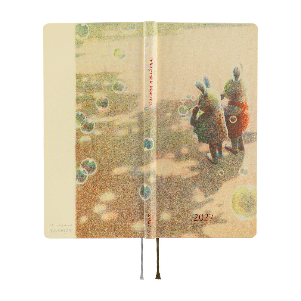 Hobonichi Techo 2027 Weeks Akiko Miyakoshi: Once, in Spring [ENG/Tall & Slim/Jan Start] - Blesket Canada
