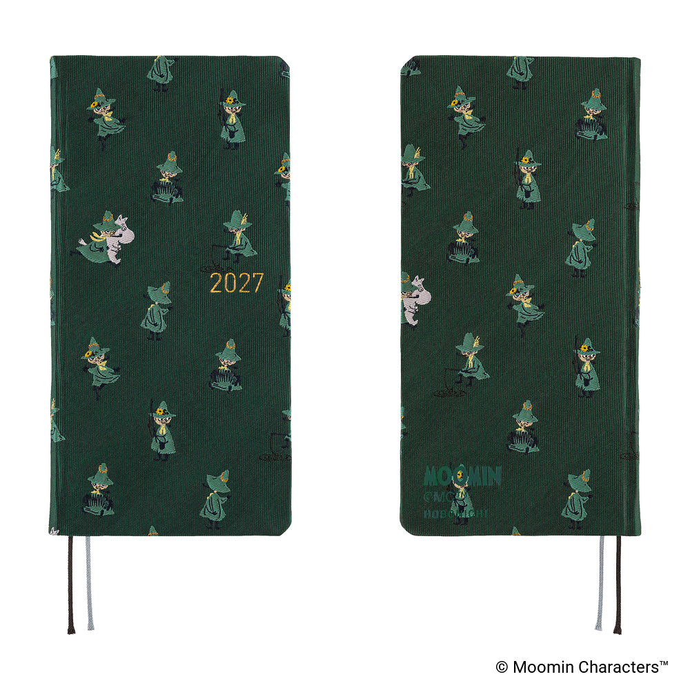 Hobonichi Techo 2027 Weeks Moomin: A Day in the Life of Snufkin [ENG/Tall & Slim/Jan Start] - Blesket Canada
