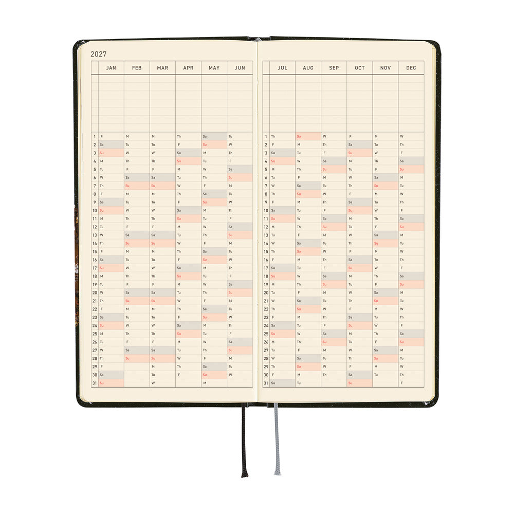 Hobonichi Techo 2027 Weeks Tanakadaisuke: Starlight [ENG/Tall & Slim/Jan Start] - Blesket Canada