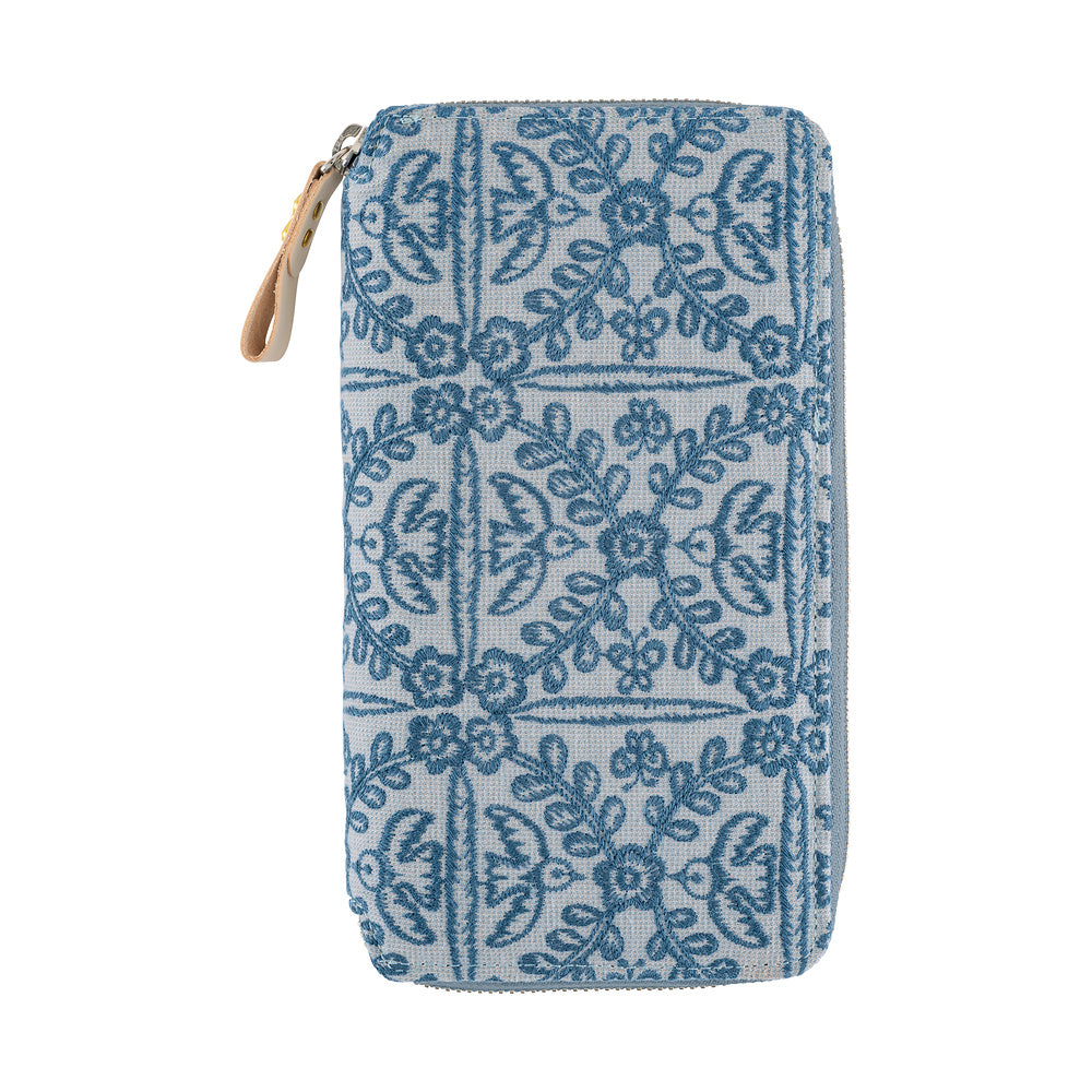 Hobonichi Techo 2027 Weeks Minä Perhonen: Felice (Blue) [Tall & Slim] Cover - Blesket Canada