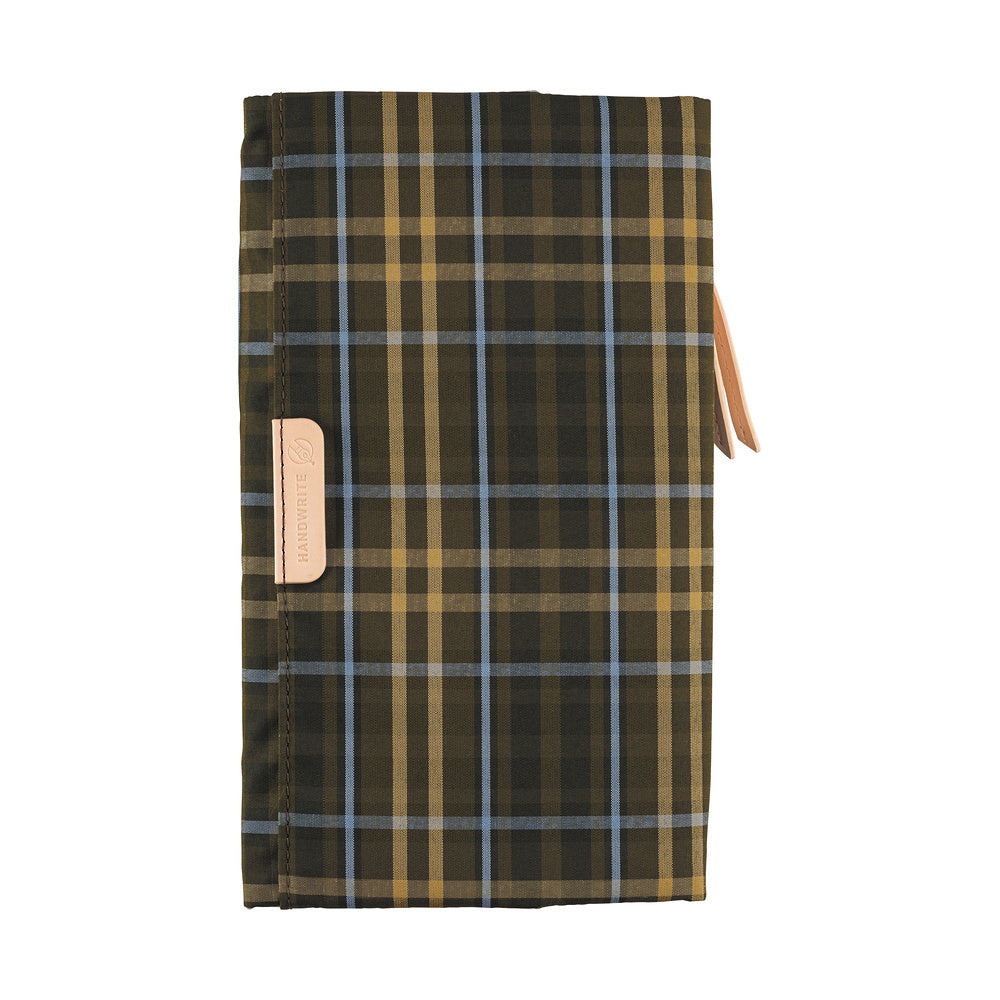 Hobonichi Techo 2027 Weeks Tragen: Bitter Plaid [Tall & Slim] Cover - Blesket Canada