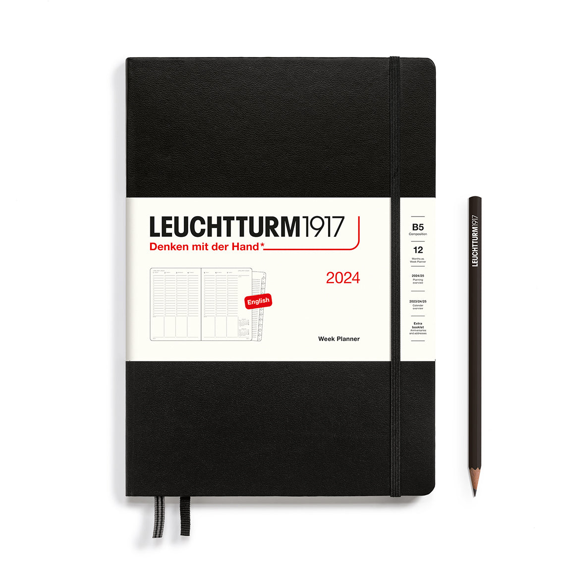 LEUCHTTURM1917 Week Planner Composition (B5) 2024 - Blesket Canada