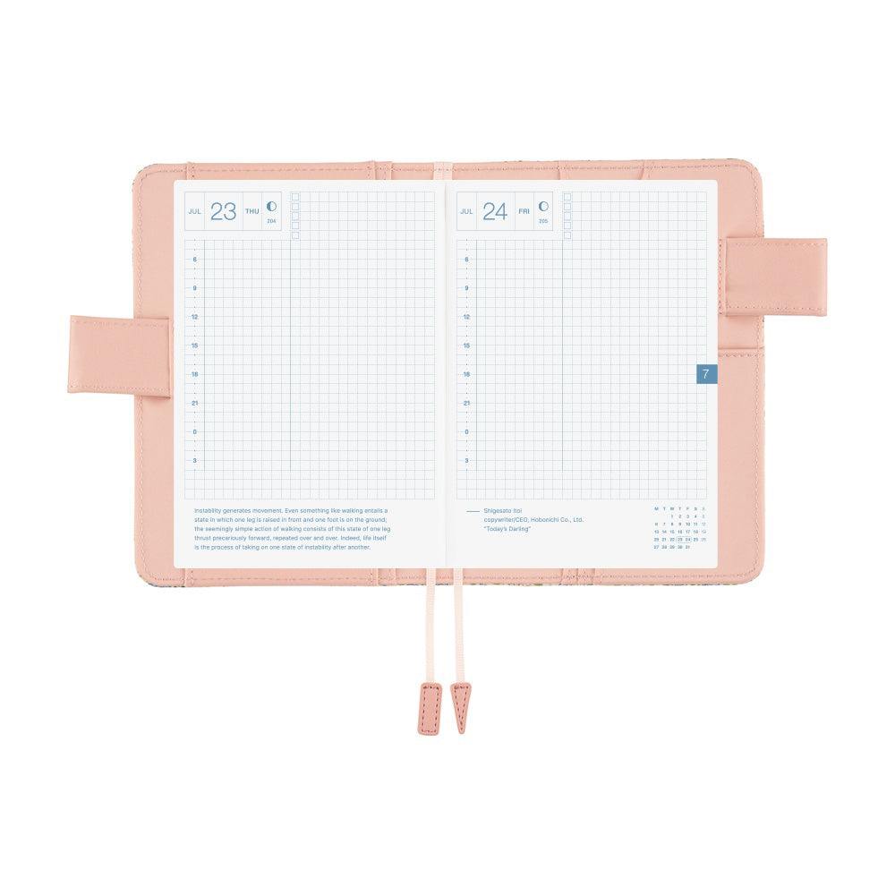 Hobonichi 2026 Liberty Fabrics Sasha Kiora Book Cover A6 - Blesket Canada