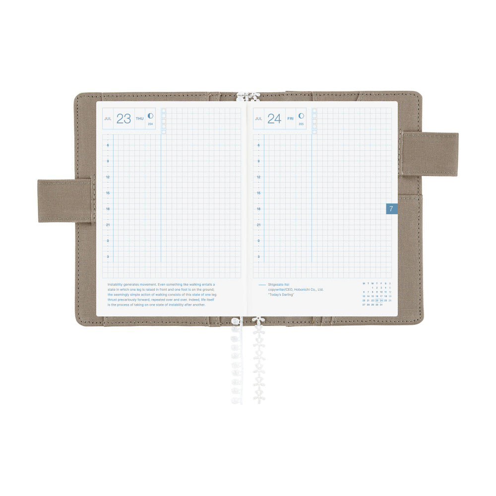 Hobonichi 2026 Iyo Okumi A Story About Me Book Cover A6 - Blesket Canada