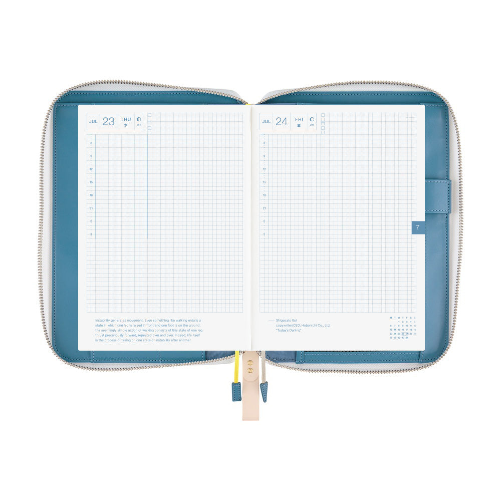 Hobonichi Techo 2026 – Minä Perhonen: Aalto A5 Cover - Blesket Canada