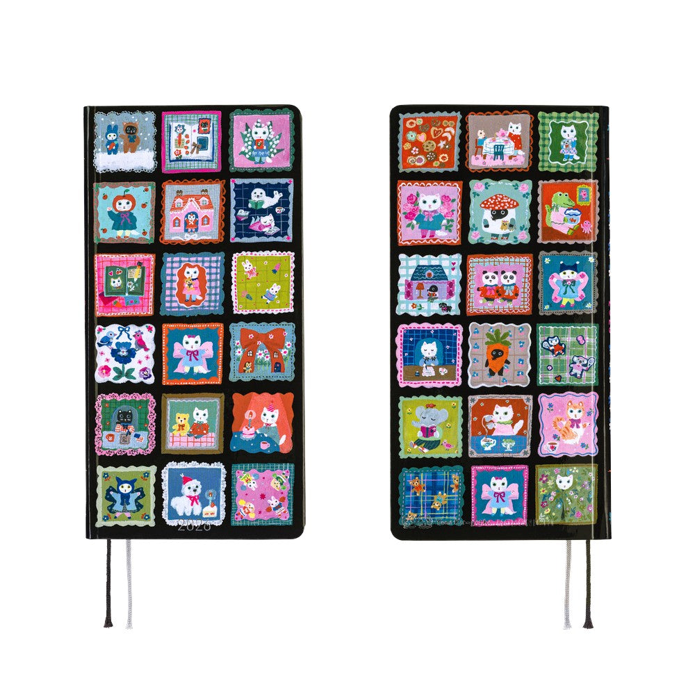 Hobonichi 2026 Yumi Kitagishi White Cats Daily Life - English Tall & Slim January Start- Blesket Canada