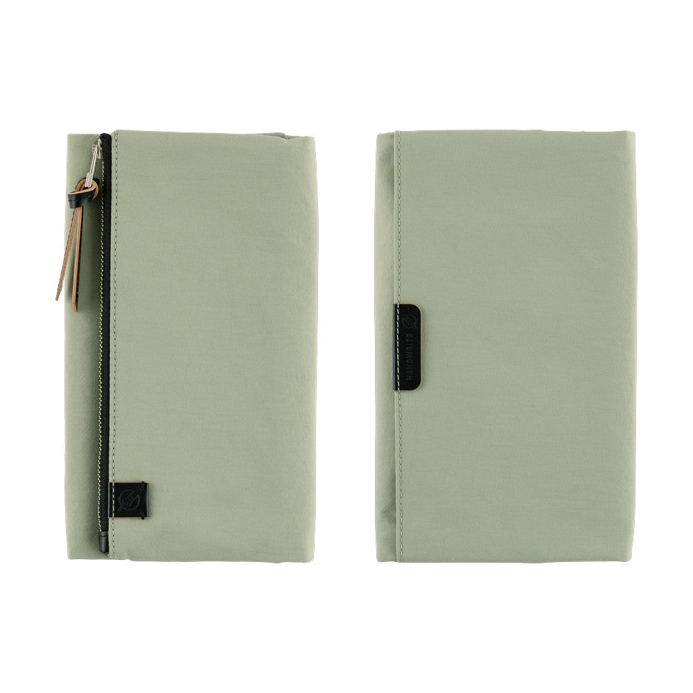 Hobonichi Techo 2026 Tragen Oakmoss Weeks Cover – Magnetic Closure Nylon Planner Cover - Blesket Canada