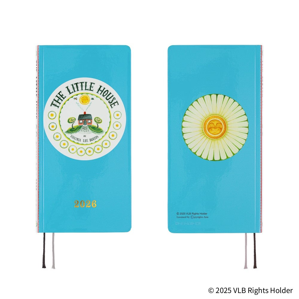 Hobonichi 2026 Virginia Lee Burton The Little House Journal - English Tall & Slim January Start - Blesket Canada