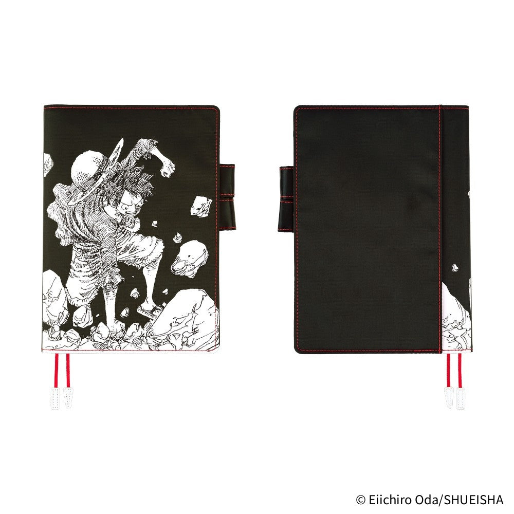Hobonichi Techo 2026 ONE PIECE Magazine A5 Cover – Straw Hat Luffy Black - Blesket Canada