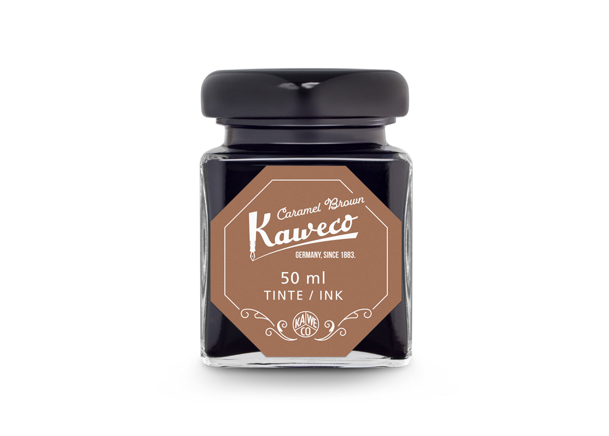 Kaweco 50ml Ink Bottle -Caramel Brown - Blesket Canada