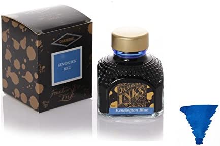 Diamine Fountain pen Inks 80ml - Kensington Blue - Blesket Canada