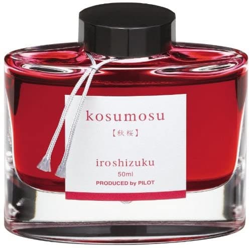Pilot Iroshizuku Fountain Pen Ink - Pink (kosumosu / Cosmos Flower) - Blesket Canada
