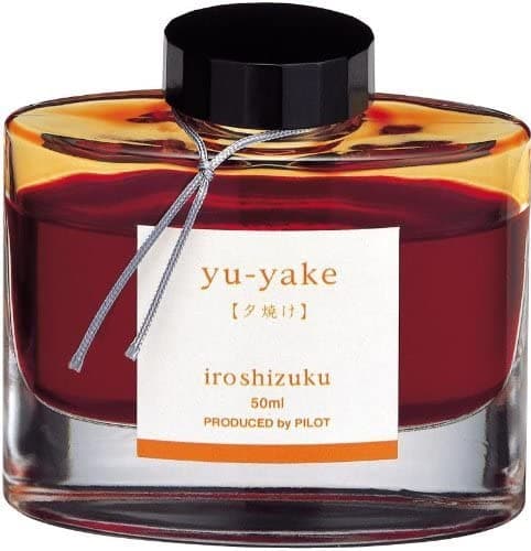 Pilot Iroshizuku Fountain Pen Ink - Orange (yu-yake / Sunset) - Blesket Canada