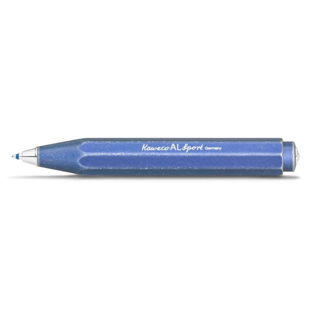 Kaweco AL Sport Ballpoint Pen - Stonewashed Blue - Blesket Canada