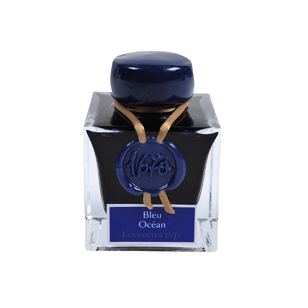 J. Herbin 1670 Collection 50ml Ink Bottle - Bleu Ocean