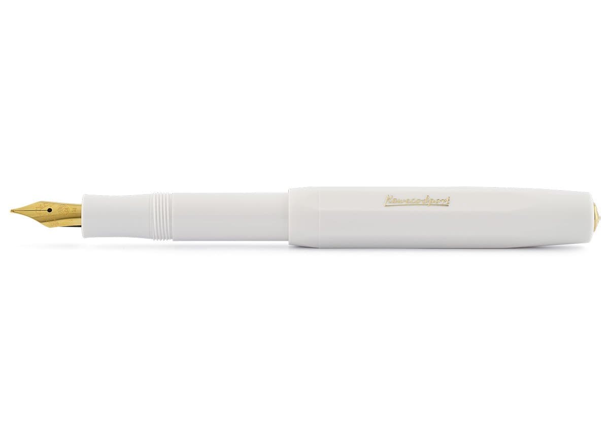 Kaweco Classic Sport Fountain Pen - White - Blesket Canada