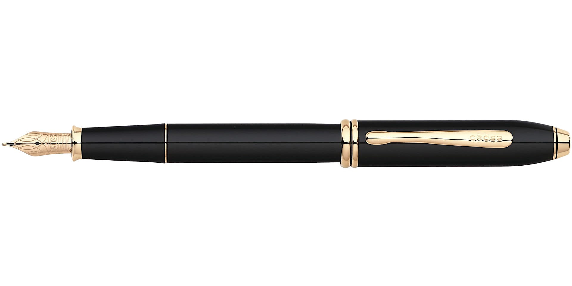 Cross Townsend Classic Black Lacquer Fountain Pen