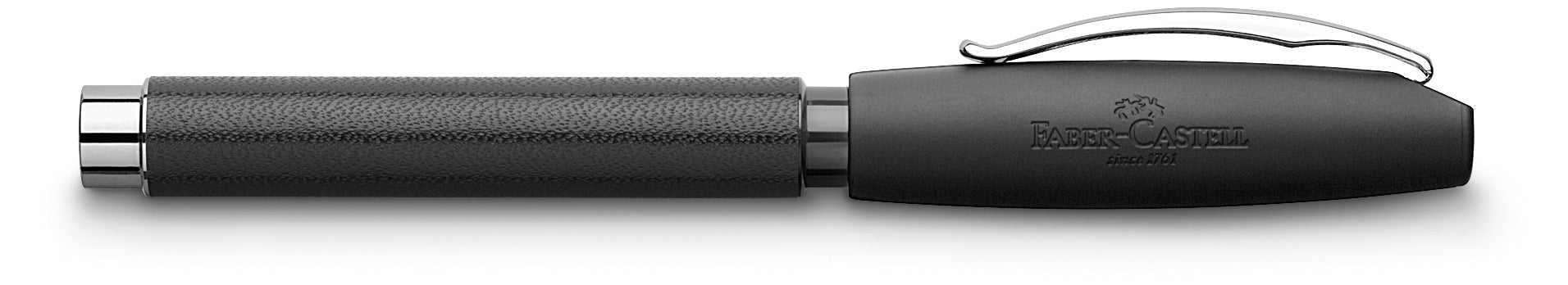 Faber-Castell Essentio Leather rollerball black