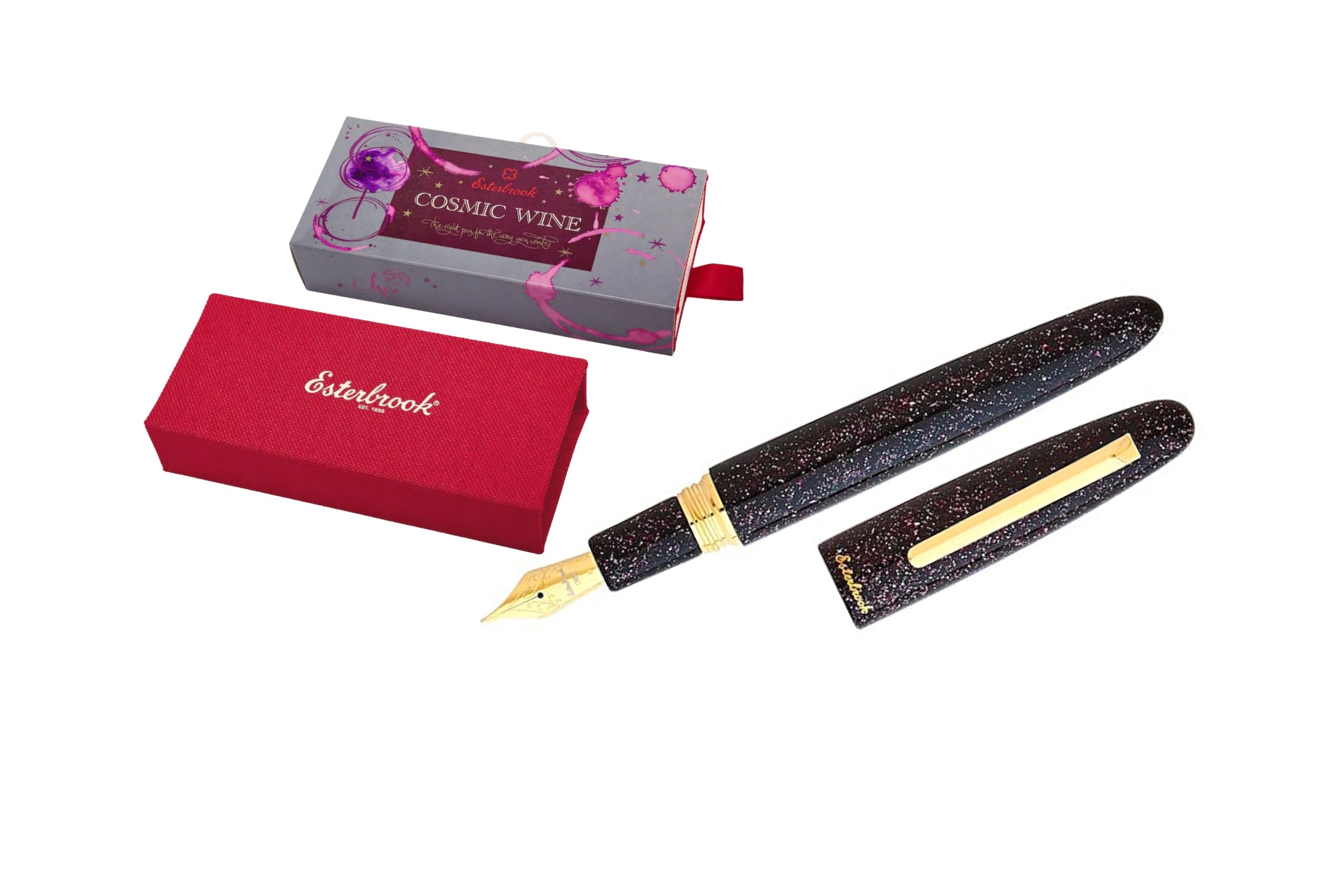 Esterbrook Estie Cosmic Wine Oversize Fountain Pen - Limited Edition