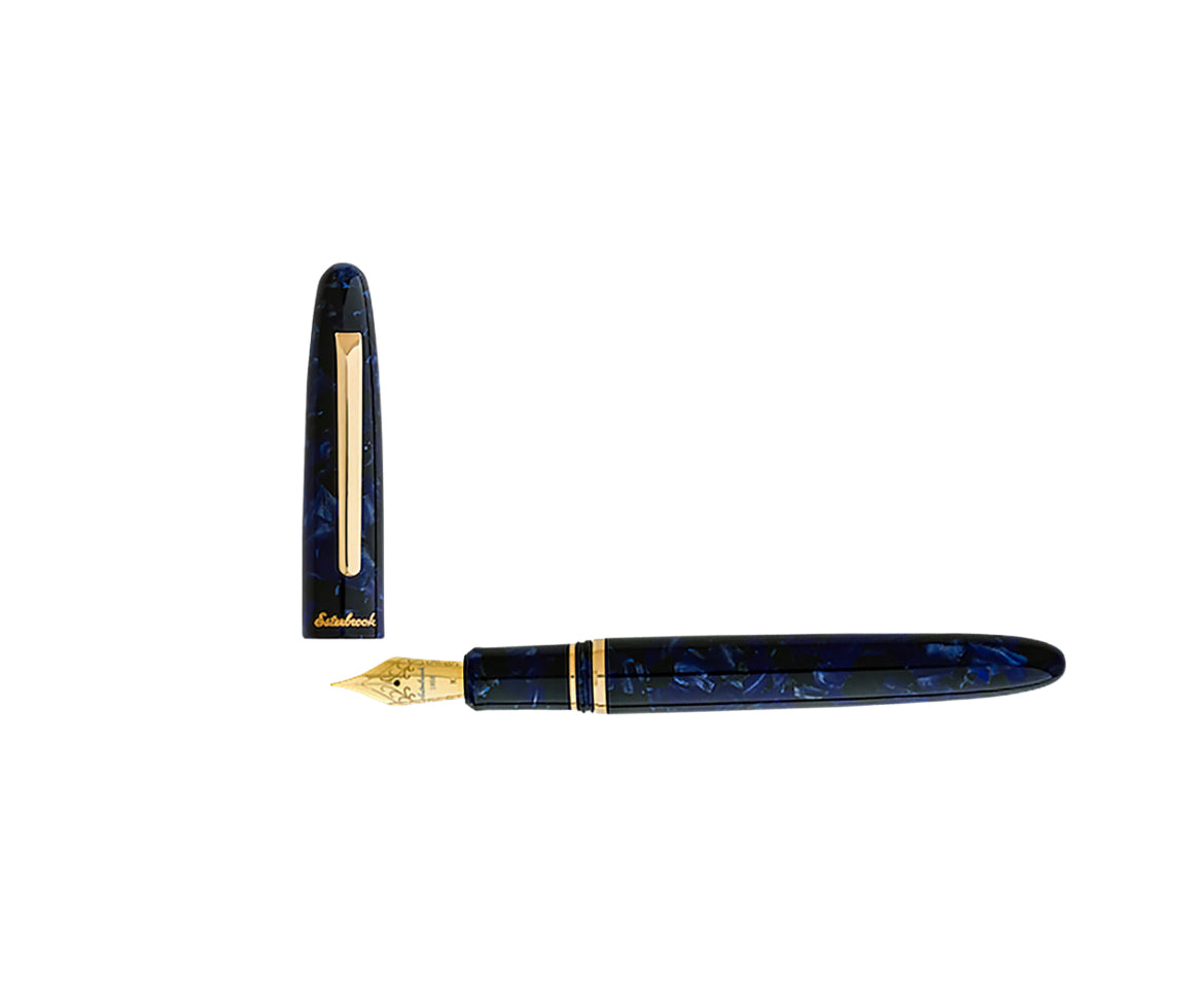 Esterbrook Estie Cobalt Blue Fountain Pen Gold Trim Blesket Canada