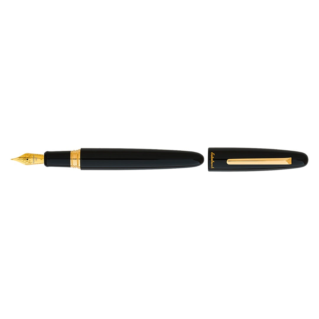 Esterbrook Estie Ebony Gold Trim  Standard Fountain Pen