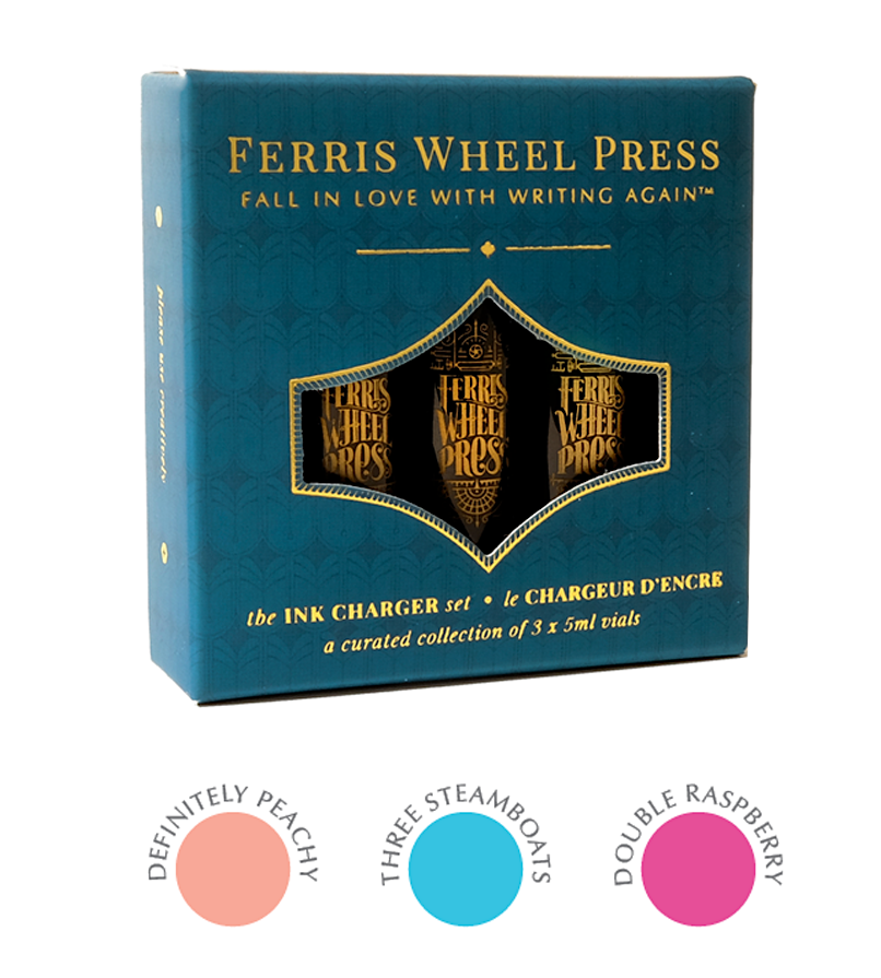 FERRIS WHEEL PRESS Ink Charger Set Life is Peachy