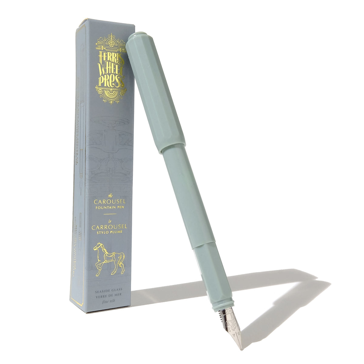 Ferris wheel Press Carousel Fountain Pen Seaside Glass Blesket Canada