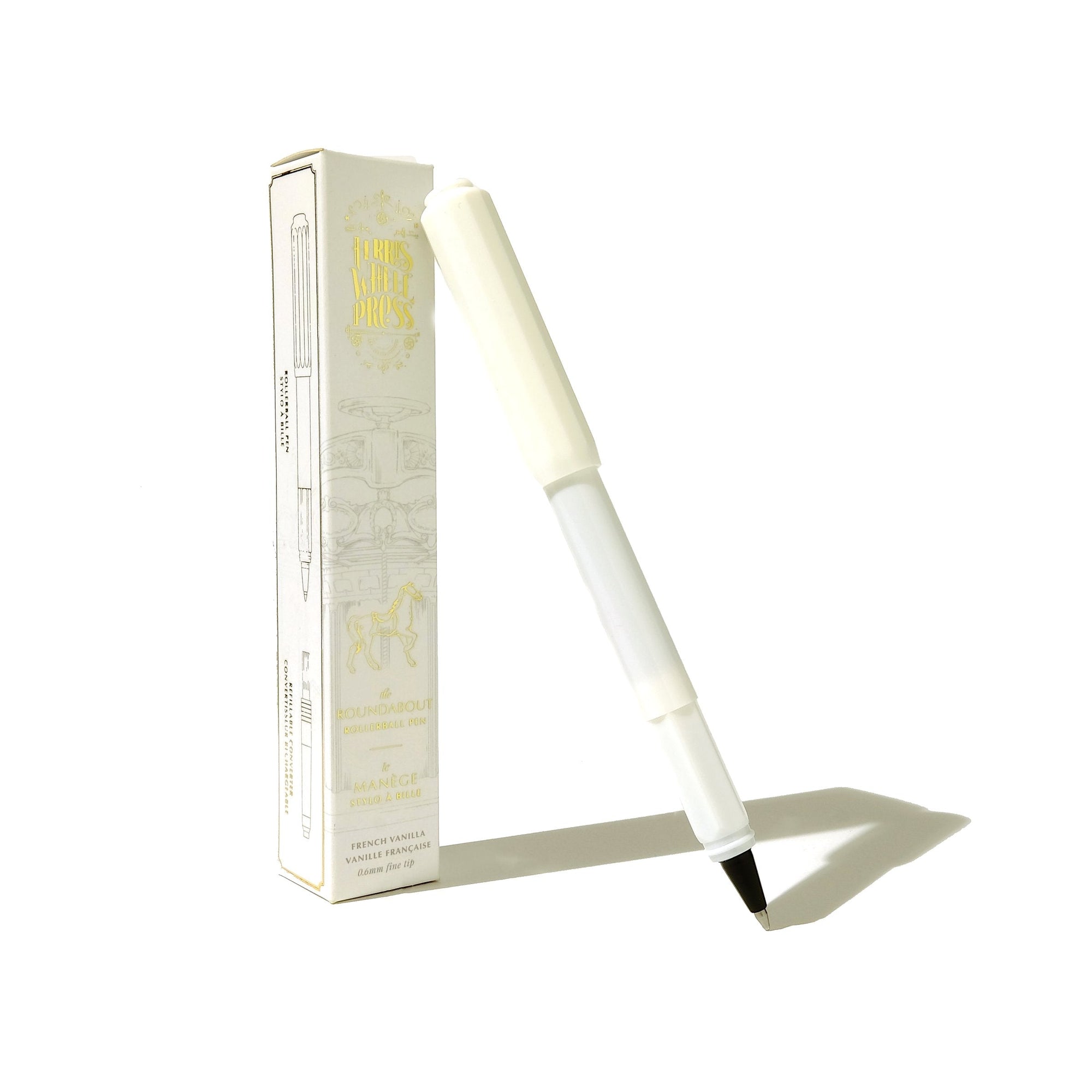 Ferris Wheel Press Roundabout Rollerball Pen with Converter - French Vanilla - Blesket Canada
