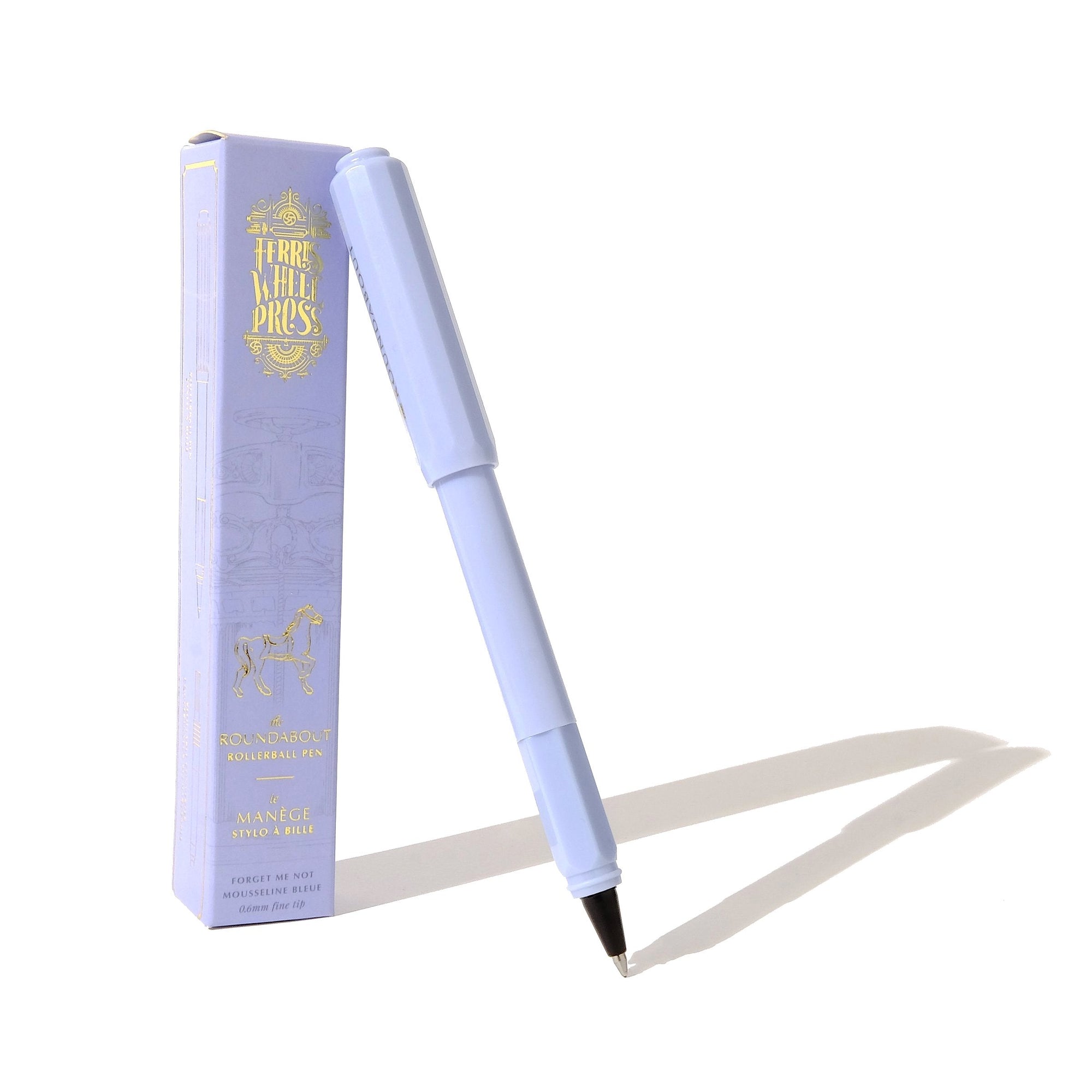 Ferris Wheel Press Roundabout Rollerball Pen with Converter Forget Me Not - Blesket Canada