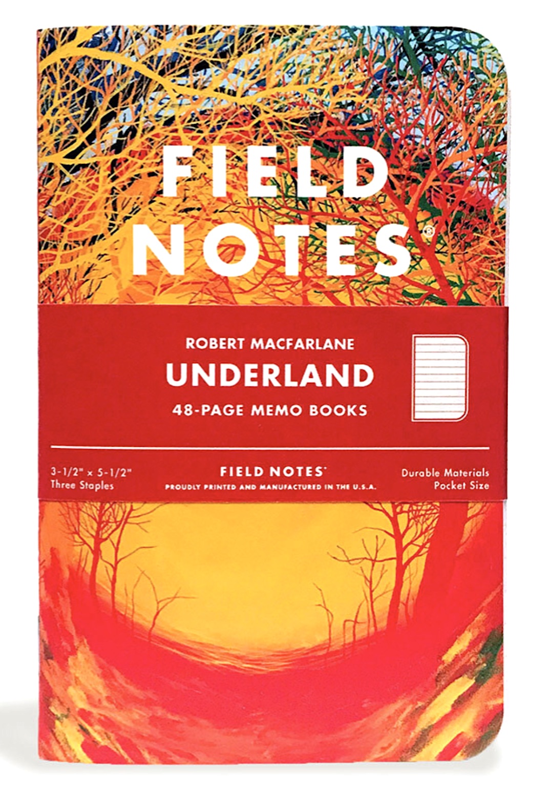 Field Notes Underland 3-pack Ruled Memo Books