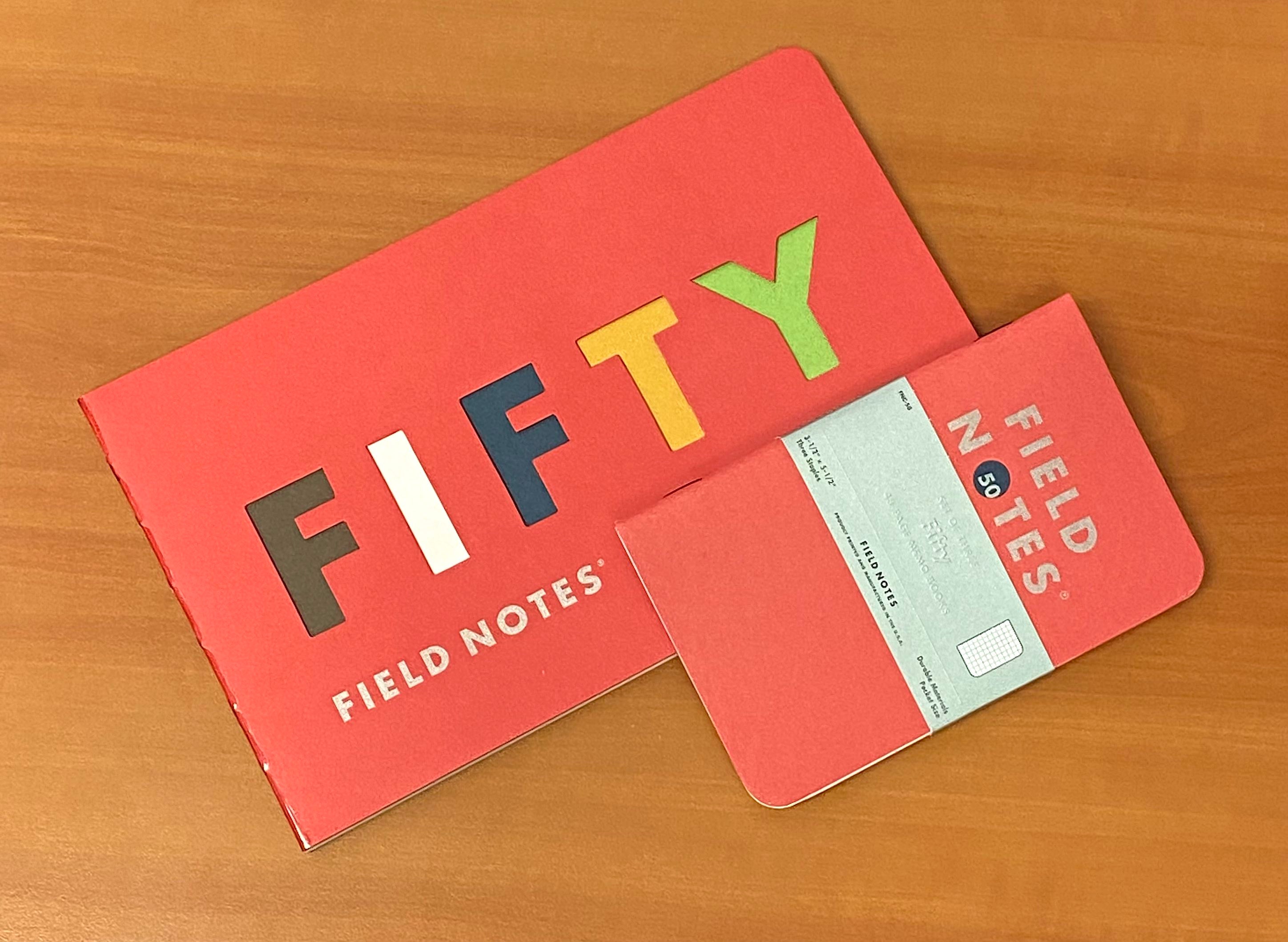 Field Notes - Special Edition FIFTY pack of 3