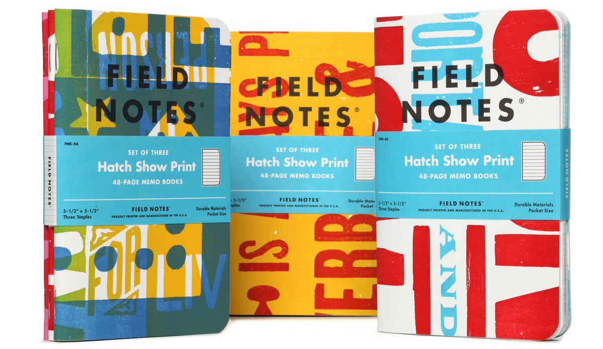 Field Notes Hatch Memo Notebook - 3 Pack | Blesket Canada